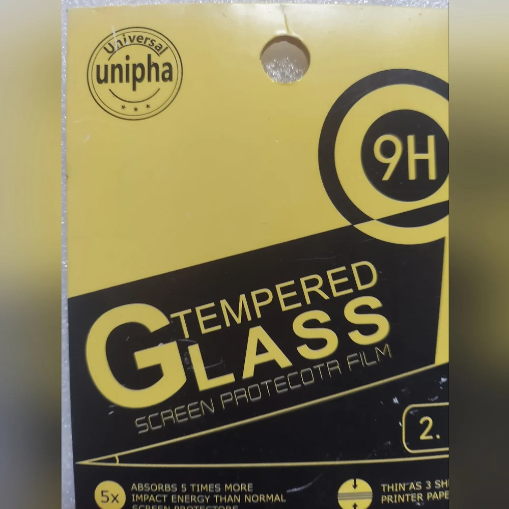 Universal Unipha, iPhone 4G/S Tempered Glass Screen Protector 9H (2PACK)